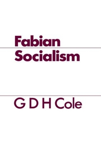 Паперова книга «Fabian Socialism», автор Г. Д. Х. Коул - фото №1