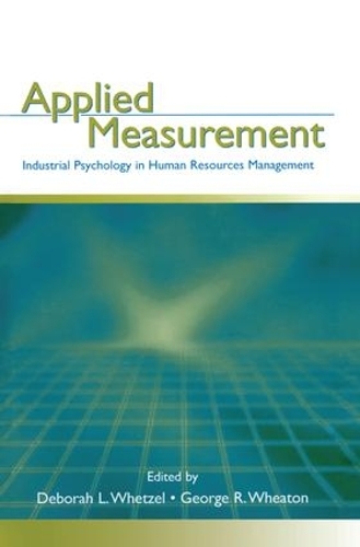 Паперова книга «Applied Measurement: Industrial Psychology in Human Resources Management» - фото №1