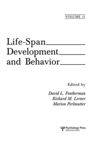 Бумажная книга «Life-Span Development and Behavior: Volume 11» - фото №1