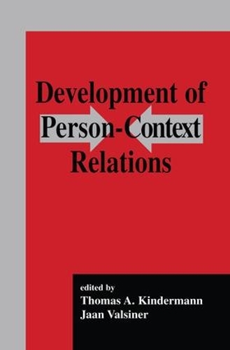 Паперова книга «Development of Person-context Relations» - фото №1