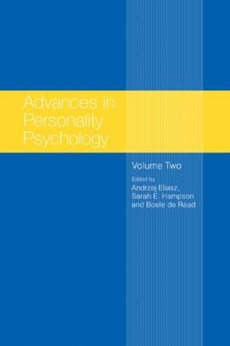 Бумажная книга «Advances in Personality Psychology: Volume II» - фото №1
