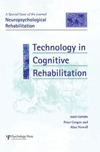 Паперова книга «Technology in Cognitive Rehabilitation: A Special Issue of Neuropsychological Rehabilitation» - фото №1