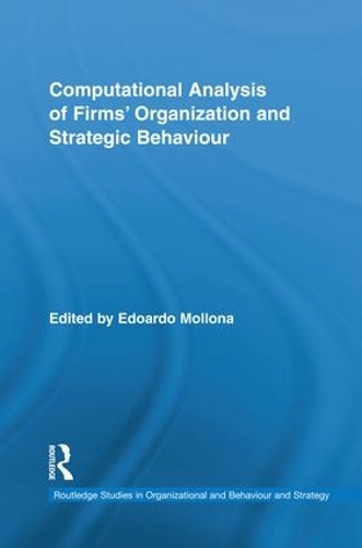 Бумажная книга «Computational Analysis of Firms’ Organization and Strategic Behaviour», автор Эдоардо Моллона - фото №1