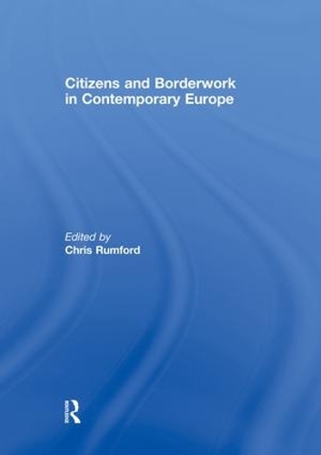 Бумажная книга «Citizens and borderwork in contemporary Europe» - фото №1