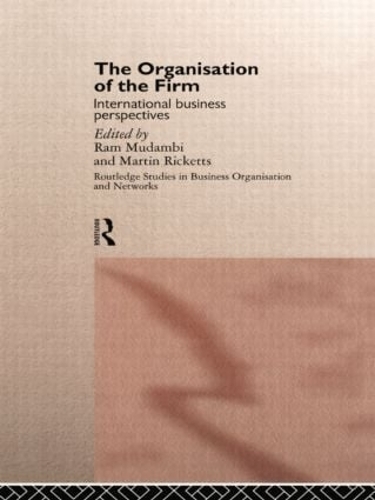 Бумажная книга «The Organisation of the Firm: International Business Perspectives» - фото №1