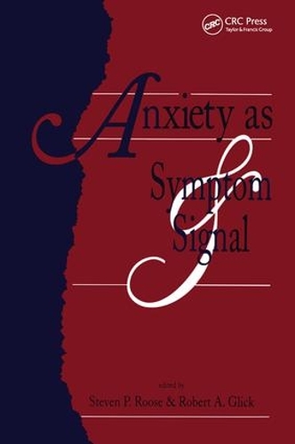 Паперова книга «Anxiety as Symptom and Signal» - фото №1