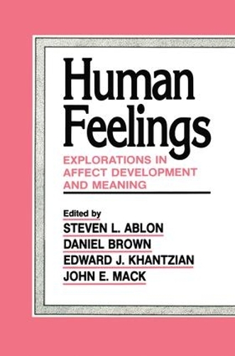 Бумажная книга «Human Feelings: Explorations in Affect Development and Meaning» - фото №1