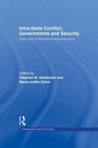 [object Object] «Intra-State Conflict, Governments and Security: Dilemmas of Deterrence and Assurance» - фото №1