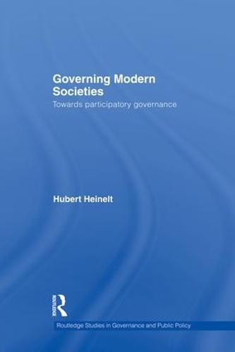 Бумажная книга «Governing Modern Societies: Towards Participatory Governance», автор Юбер Хейнельт - фото №1