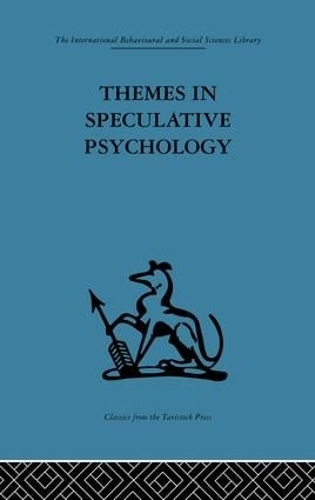 Бумажная книга «Themes in Speculative Psychology» - фото №1