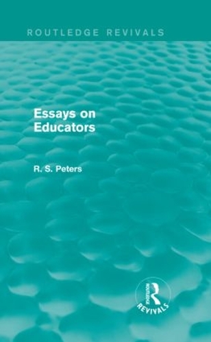 Бумажная книга «Essays on Educators (REV) RPD», автор Р. С. Питерс - фото №1