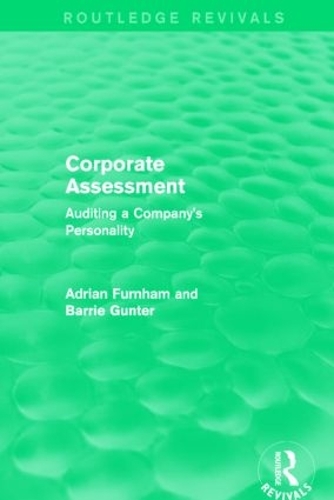 Бумажная книга «Corporate Assessment (Routledge Revivals): Auditing a Company», автор Барри Гюнтер - фото №1