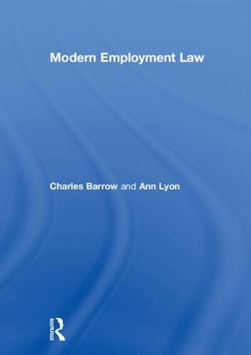 Бумажная книга «Modern Employment Law», авторов Энн Лайон, Чарльз Барроу - фото №1