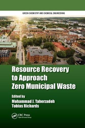 Бумажная книга «Resource Recovery to Approach Zero Municipal Waste» - фото №1