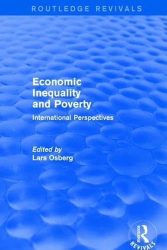 Бумажная книга «Economic Inequality and Poverty: International Perspectives: International Perspectives», автор Ларс Осберг - фото №1
