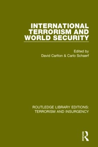 Паперова книга «International Terrorism and World Security» - фото №1