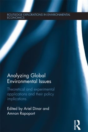Бумажная книга «Analyzing Global Environmental Issues: Theoretical and Experimental Applications and their Policy Implications» - фото №1