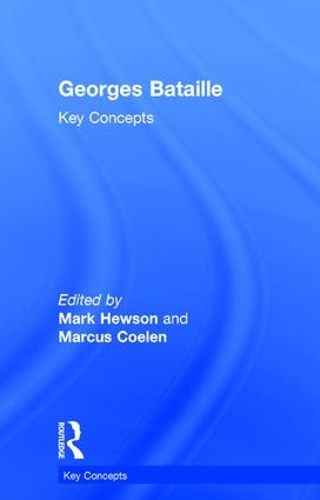 Бумажная книга «Georges Bataille: Key Concepts» - фото №1