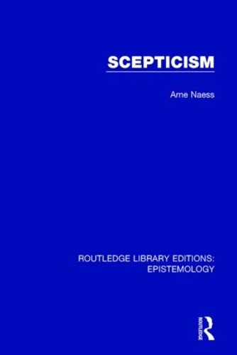 Бумажная книга «Scepticism», автор Арне Наесс - фото №1