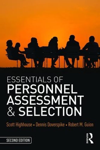 Бумажная книга «Essentials of Personnel Assessment and Selection», авторов Деннис Доверспайк, Роберт М. Гвион, Скотт Хайхаус - фото №1