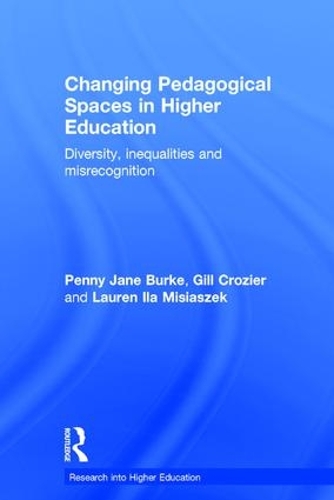 Бумажная книга «Changing Pedagogical Spaces in Higher Education: Diversity, inequalities and misrecognition», авторов Гилл Крозье, Лорен Мисиашек, Пенни Джейн Берк - фото №1