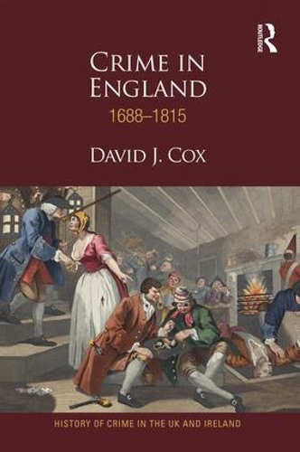 Паперова книга «Crime in England 1688-1815», автор Девід Кокс - фото №1
