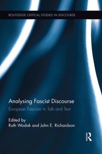[object Object] «Analysing Fascist Discourse: European Fascism in Talk and Text» - фото №1