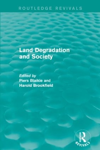 Бумажная книга «Land Degradation and Society» - фото №1