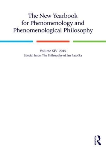 Paper book «The New Yearbook for Phenomenology and Phenomenological Philosophy: Volume 14, Special Issue: The Philosophy of Jan Patočka» - фото №1
