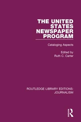 Бумажная книга «The United States Newspaper Program: Cataloging Aspects» - фото №1