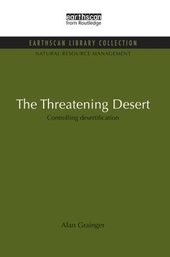 Бумажная книга «The Threatening Desert: Controlling desertification» - фото №1