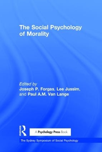 Паперова книга «The Social Psychology of Morality» - фото №1