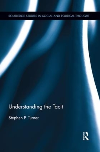 Паперова книга «Understanding the Tacit», автор Стівен П. Тернер - фото №1