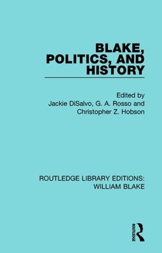 Бумажная книга «Blake, Politics, and History» - фото №1