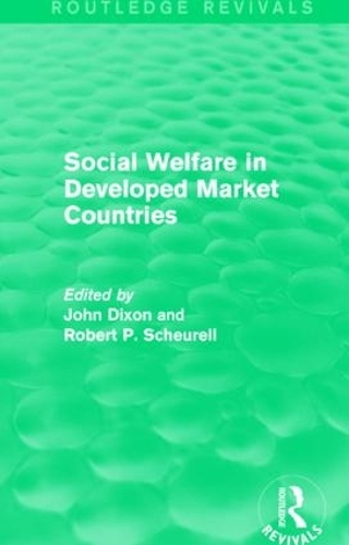 Паперова книга «Social Welfare in Developed Market Countries» - фото №1