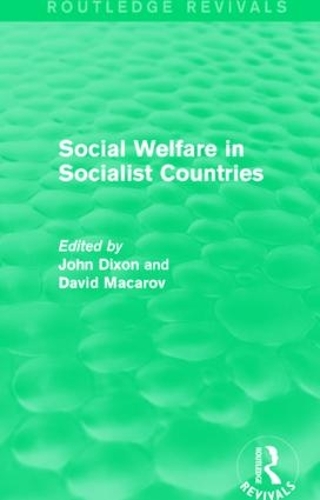 Паперова книга «Social Welfare in Socialist Countries» - фото №1
