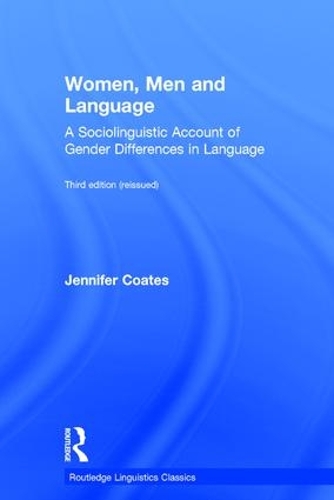Бумажная книга «Women, Men and Language: A Sociolinguistic Account of Gender Differences in Language», автор Дженнифер Коутс - фото №1
