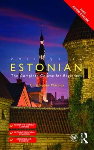Паперова книга «Colloquial Estonian», автор Крістофер Мозлі - фото №1