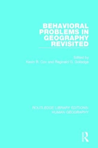 Бумажная книга «Behavioral Problems in Geography Revisited» - фото №1