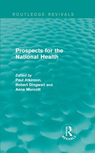 Паперова книга «Prospects for the National Health» - фото №1
