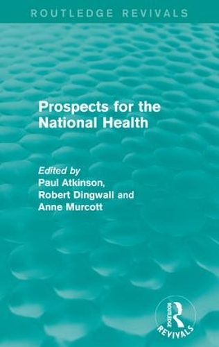 Паперова книга «Prospects for the National Health» - фото №1