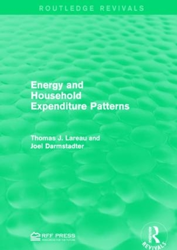Бумажная книга «Energy and Household Expenditure Patterns», авторов Джоэль Дармштадтер, Томас Дж. Ларо - фото №1