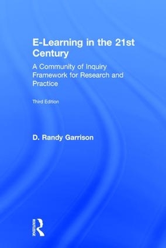 Паперова книга «E-Learning in the 21st Century: A Community of Inquiry Framework for Research and Practice», автор Д. Ренді Гаррісон - фото №1