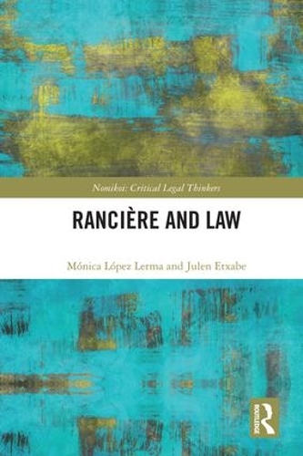 Бумажная книга «Ranciere and Law» - фото №1