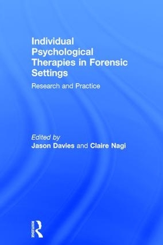 Паперова книга «Individual Psychological Therapies in Forensic Settings: Research and Practice» - фото №1