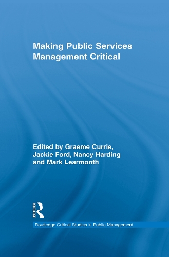 Паперова книга «Making Public Services Management Critical» - фото №1