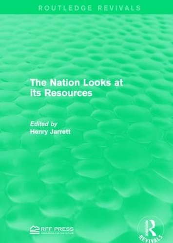 Бумажная книга «The Nation Looks at its Resources» - фото №1