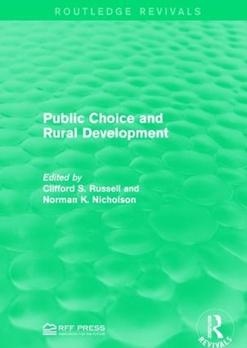 Бумажная книга «Public Choice and Rural Development» - фото №1