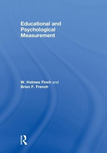 Бумажная книга «Educational and Psychological Measurement», авторов Брайан Ф. Френч, У. Холмс Финч - фото №1