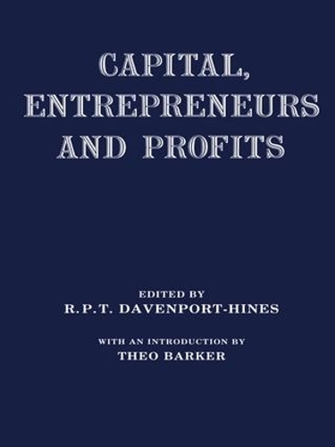 Бумажная книга «Capital, Entrepreneurs and Profits» - фото №1